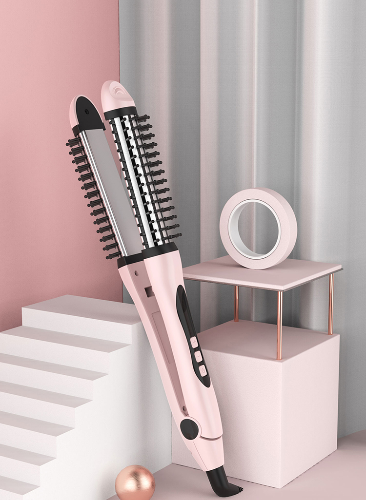 Hair brush clearance iron