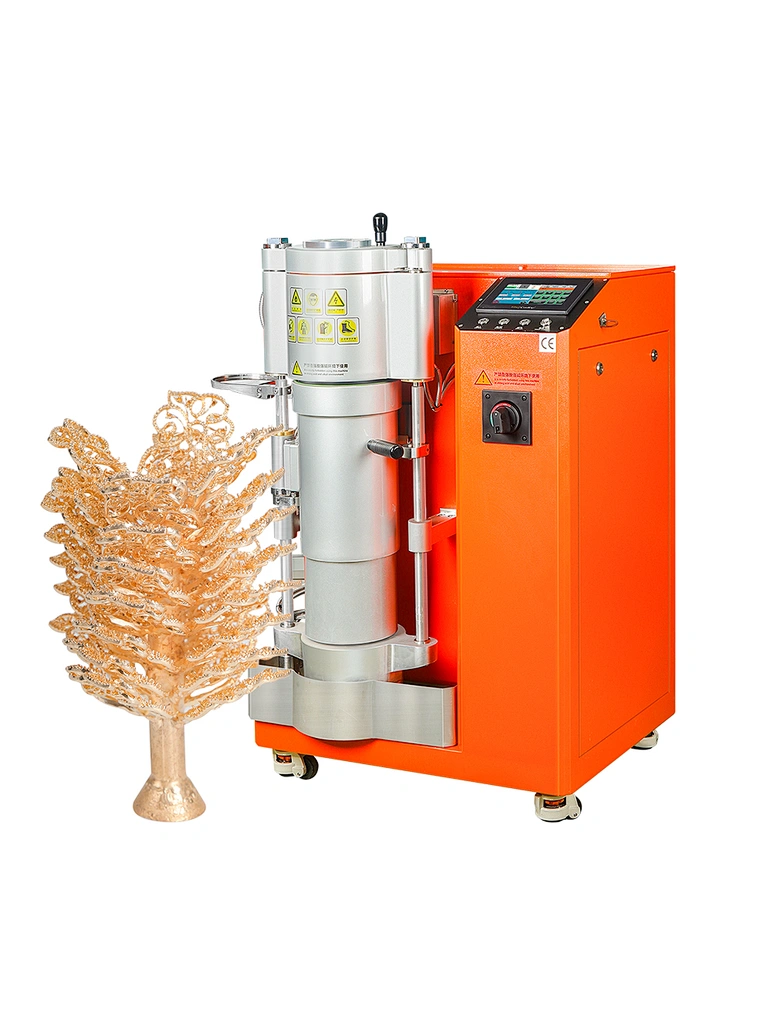 Automatic vacuum pressure casting machine