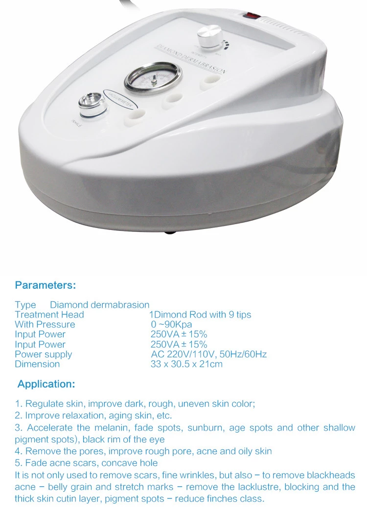 Best price vacuum terapia detox skin lightening beauty and personal care mircodermabrasion machine