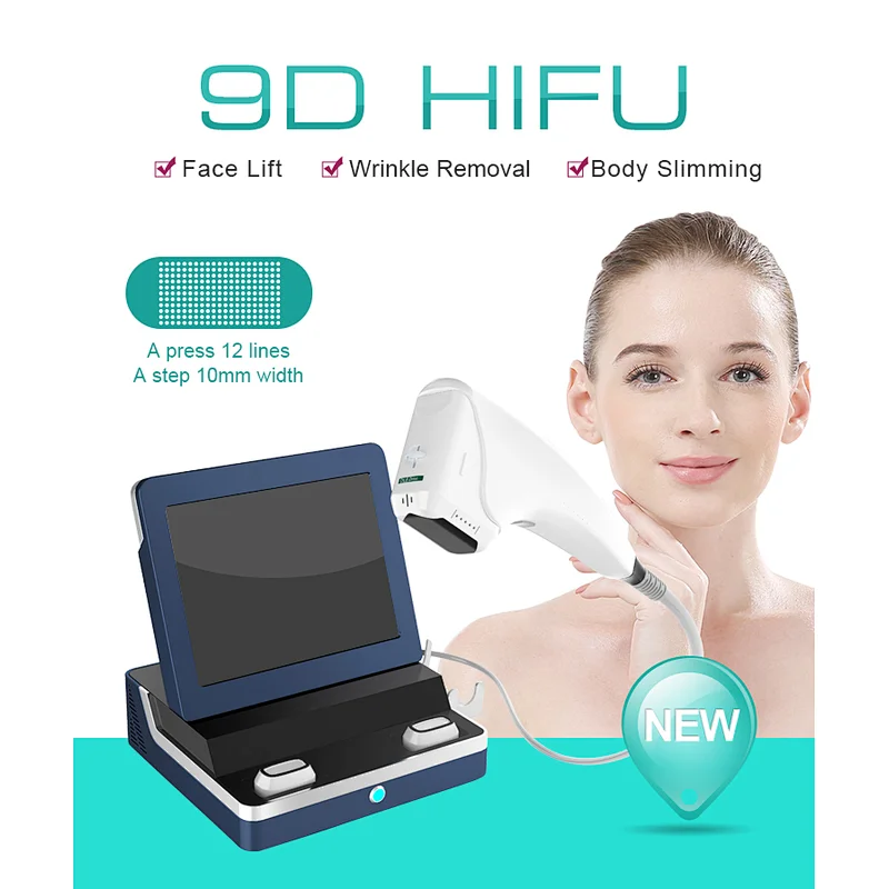 9D hifu 12 line wrinkles removal machine