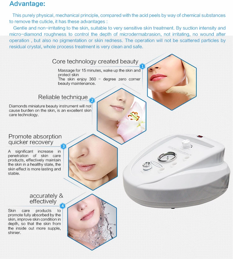 Best price vacuum terapia detox skin lightening beauty and personal care mircodermabrasion machine