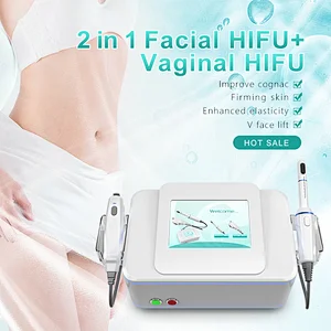 HIFU face and HIFU vaginal machine for beauty salon