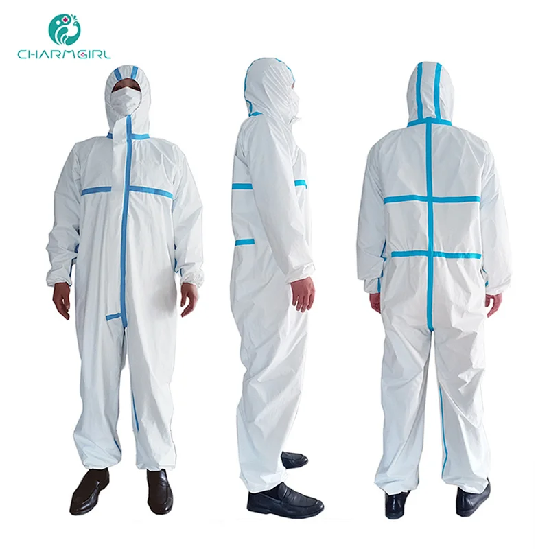 Meizi disposable protective coverall safety suit