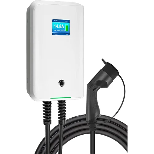 EV Charger, Electric Vehicle Charging Gun with Charging Cable, 8A/10A ...