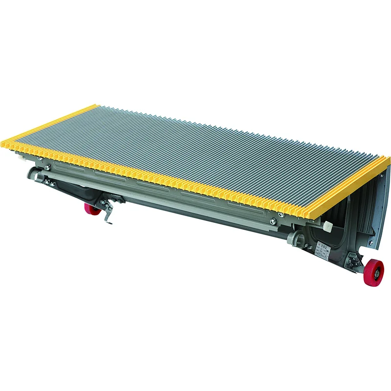Good Price 600mm escalator stainless steel step with 3 yellow demarcation Escalator Step