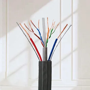 Elevator monitoring network cable