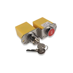 Escalator Stop Button and Key Switch