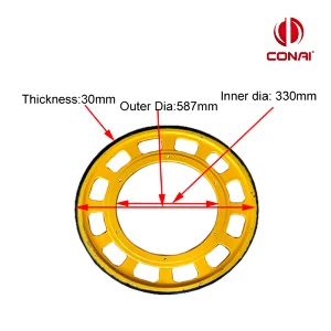 Escalator Handrail Friction Wheel