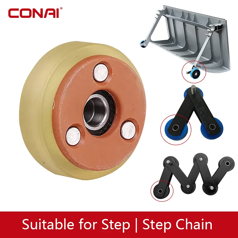 Escalator Step Roller