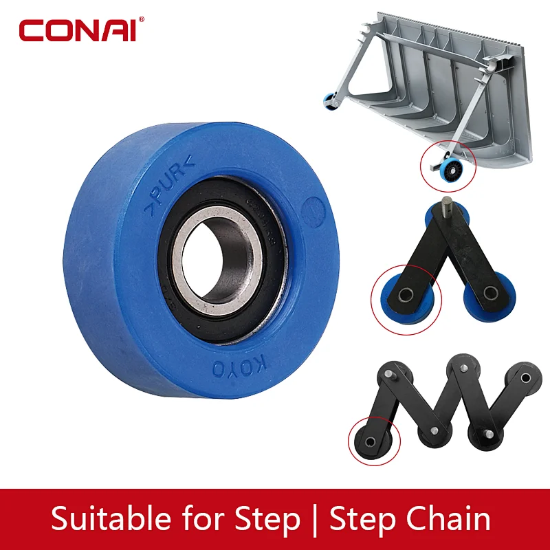 Escalator Step Roller