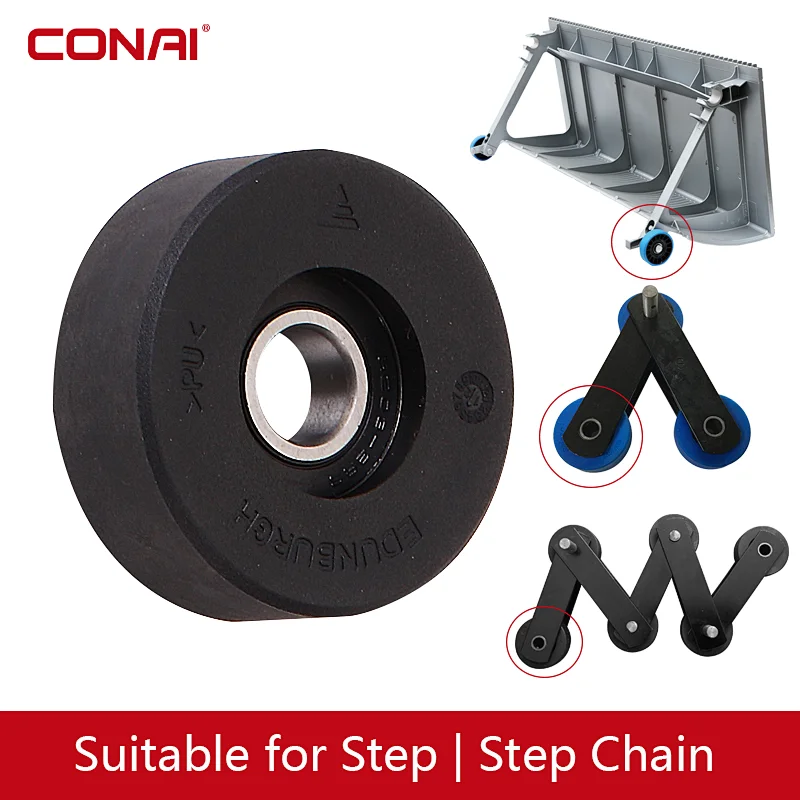Escalator Step Roller