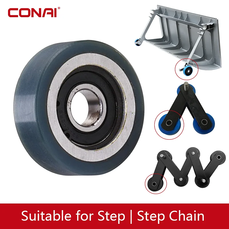 Escalator Step Roller