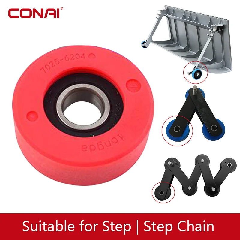 Escalator Step Roller