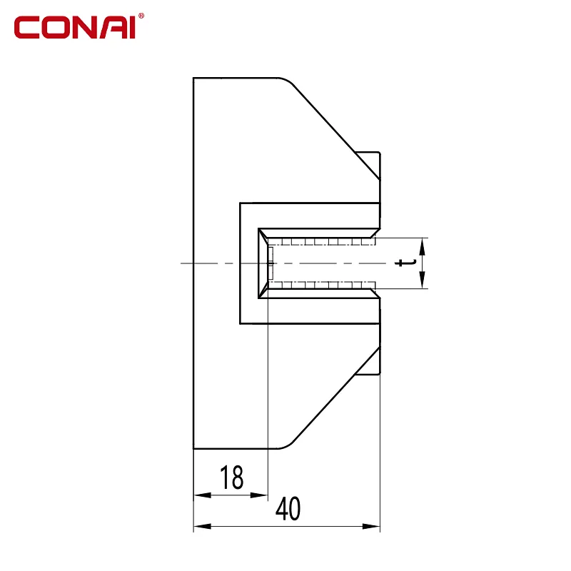 Sliding guide shoe