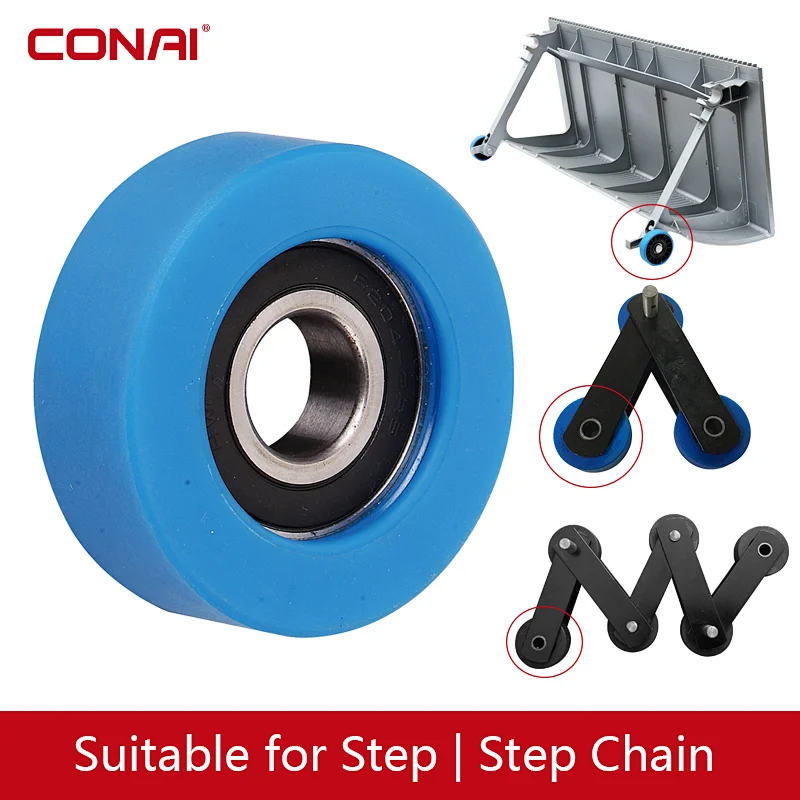 Escalator Step Roller