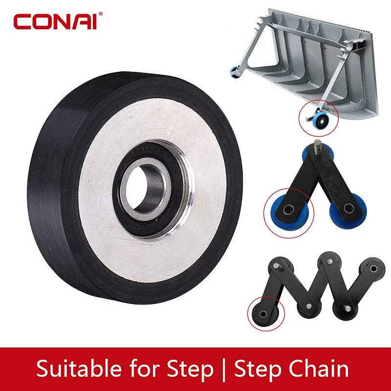 Escalator Step Roller