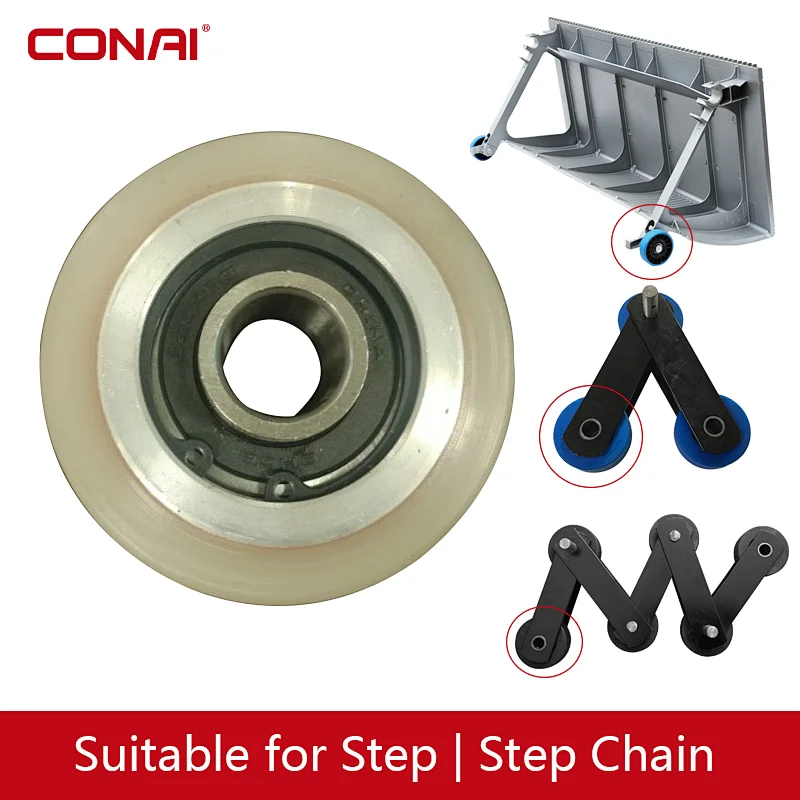 Escalator Step Roller