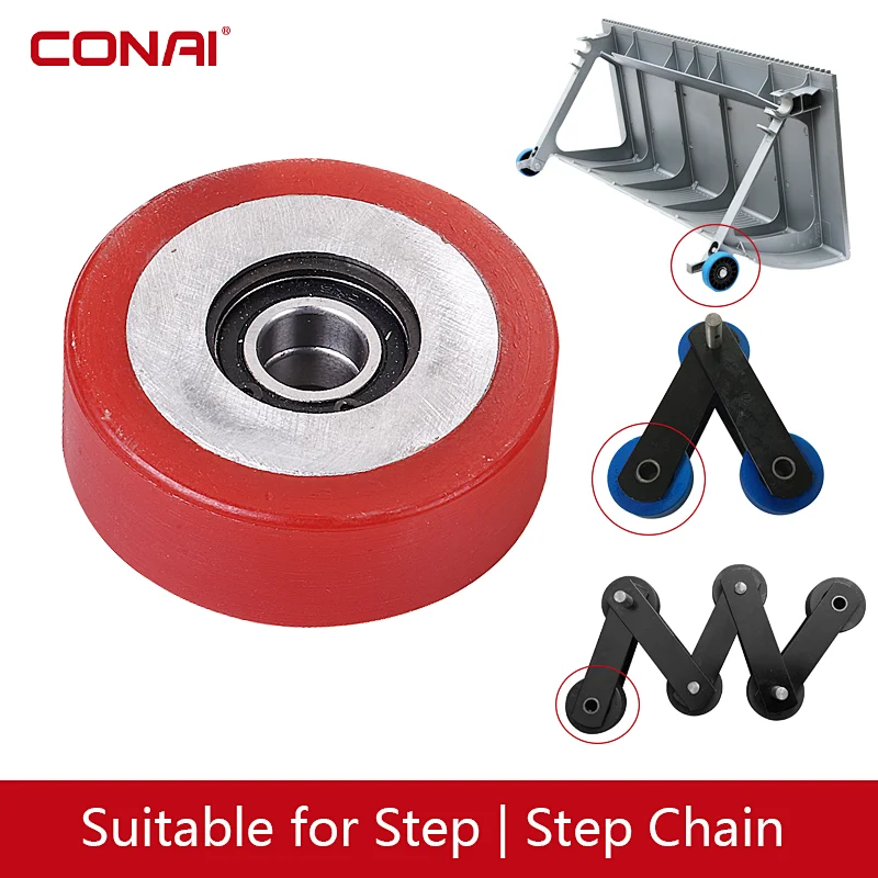 Escalator Step Roller