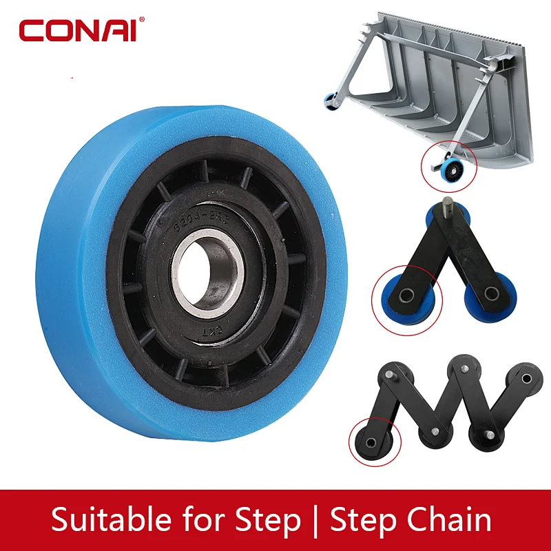Escalator Step Roller
