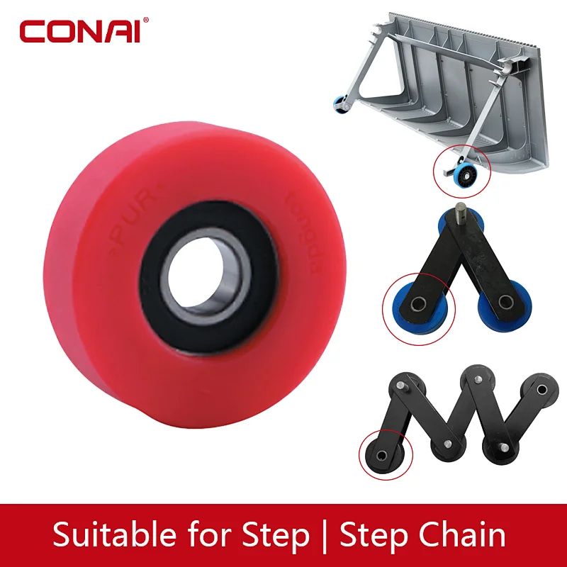 Escalator Step Roller