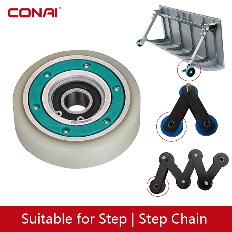 Escalator Step Roller
