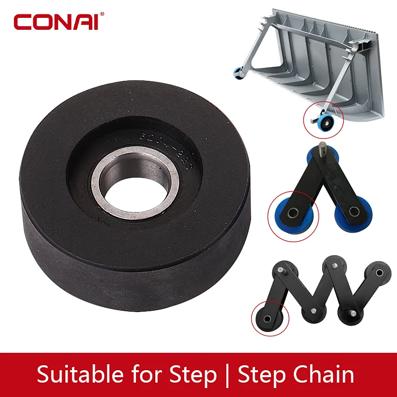Escalator Step Roller