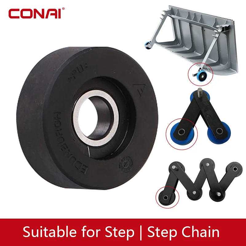Escalator Step Roller