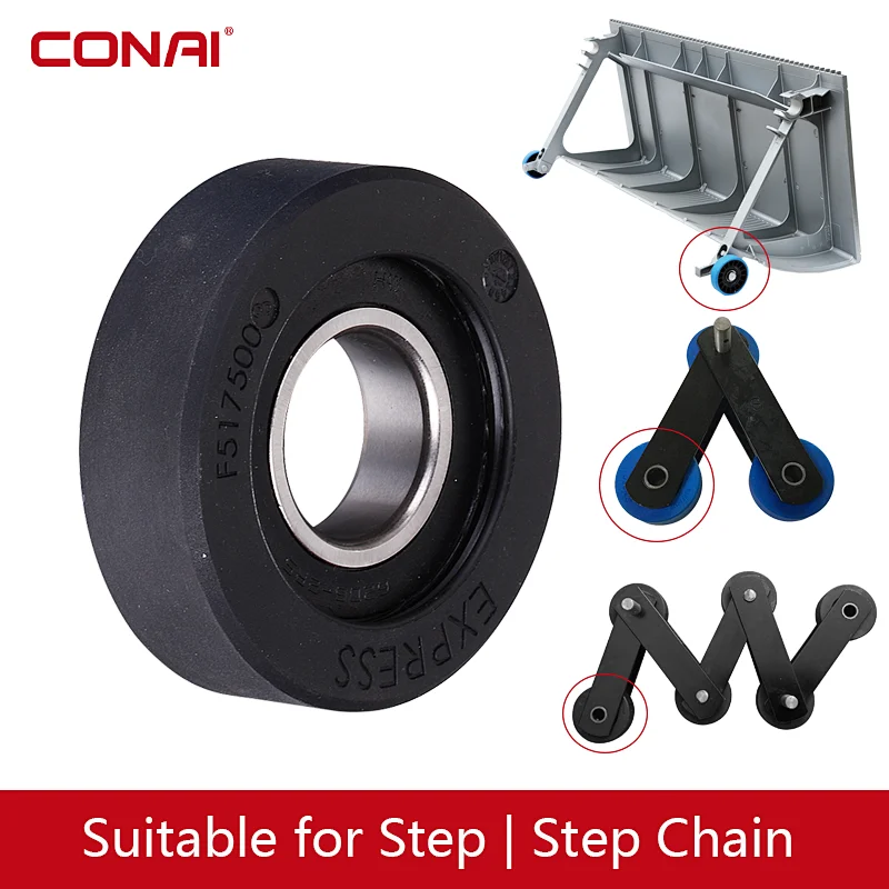 Escalator Step Roller