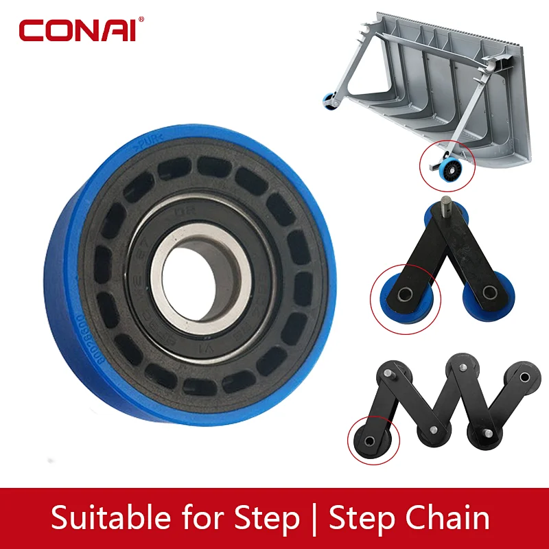 Escalator Step Roller
