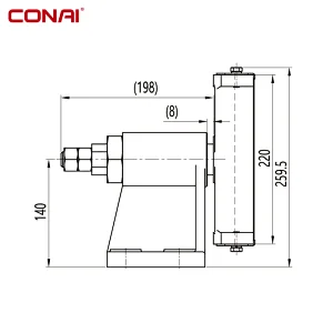 Sliding guide shoe