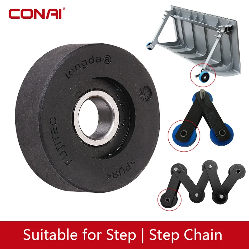 Escalator Step Roller