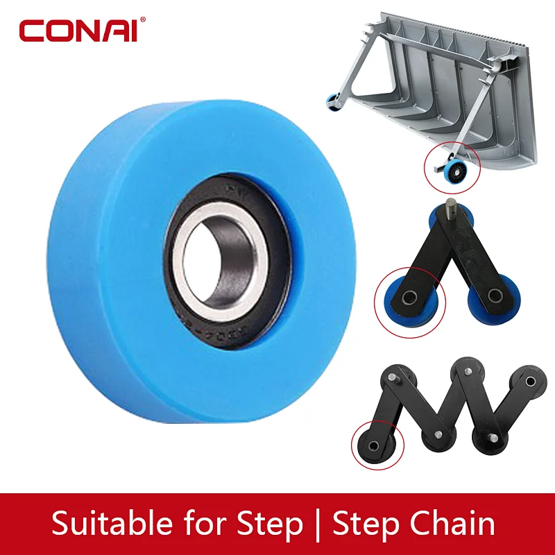 Escalator Step Roller