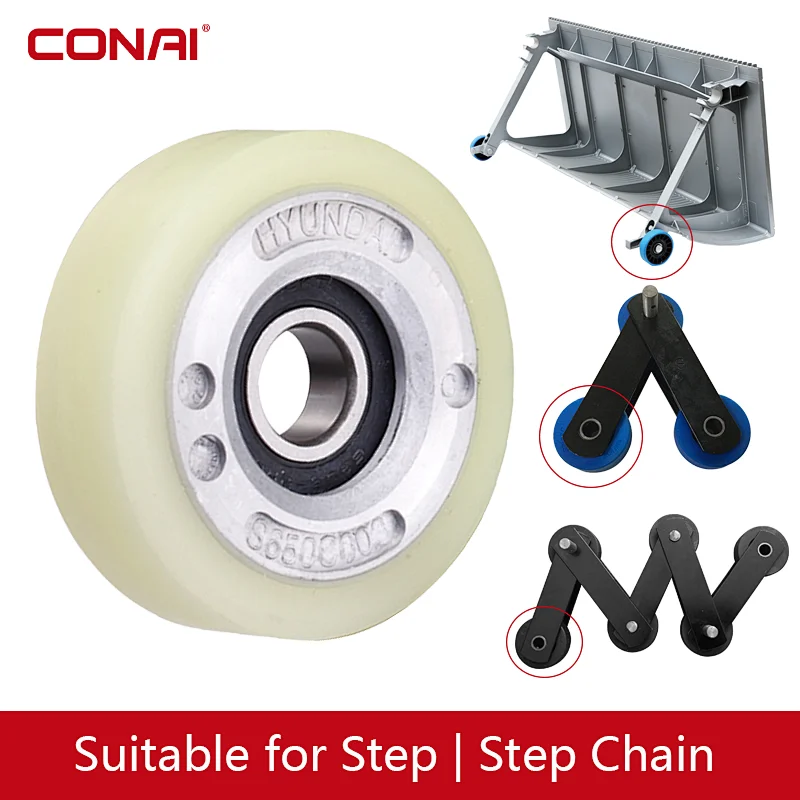 Escalator Step Roller