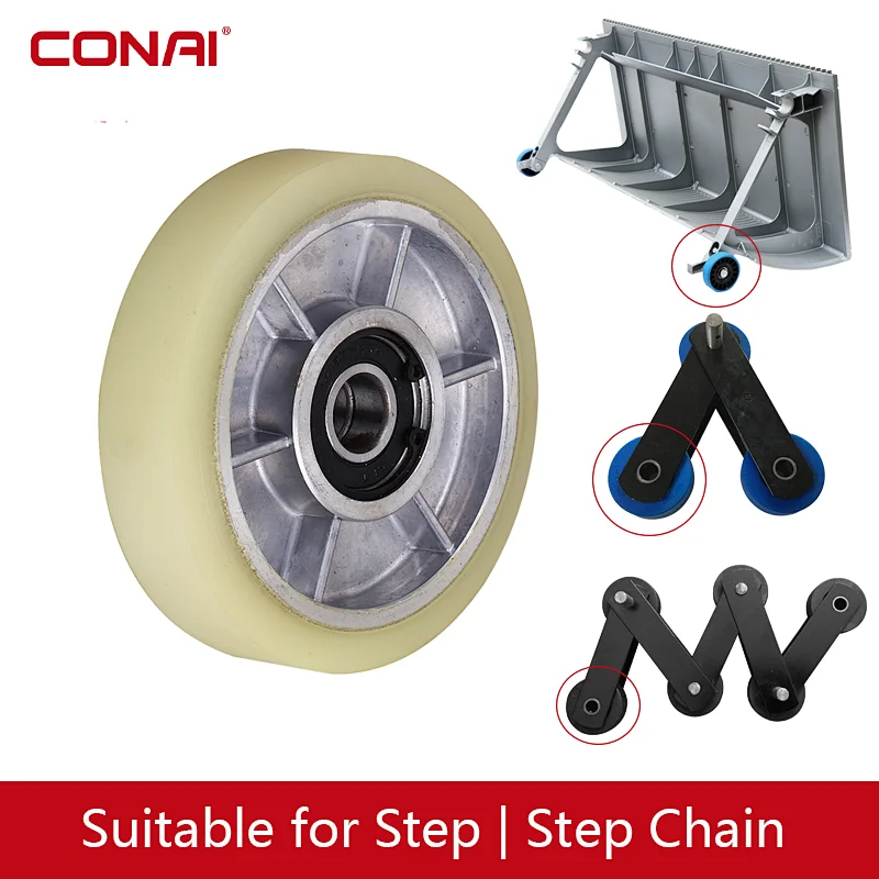 Escalator Step Roller