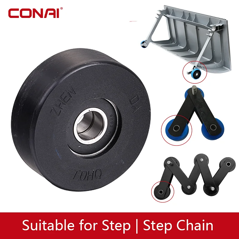 Escalator Step Roller