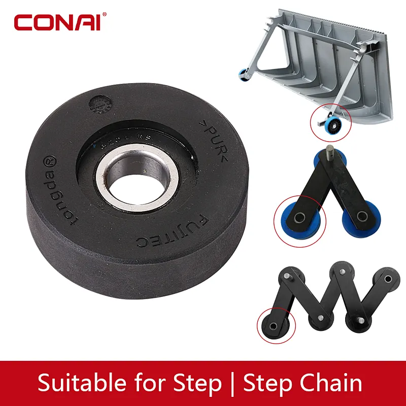Escalator Step Roller