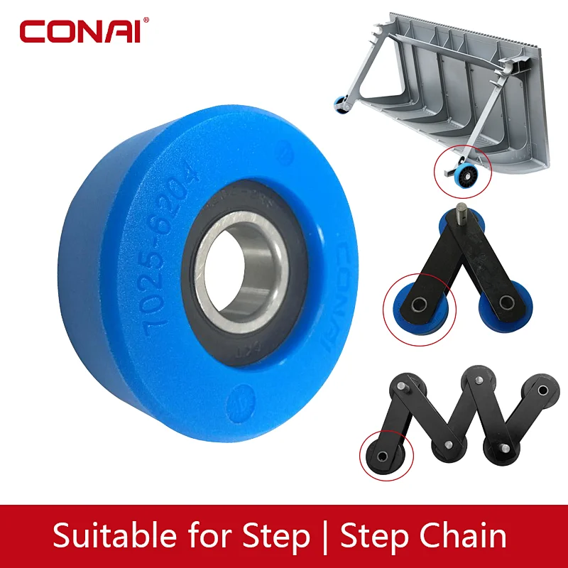 Escalator Step Roller