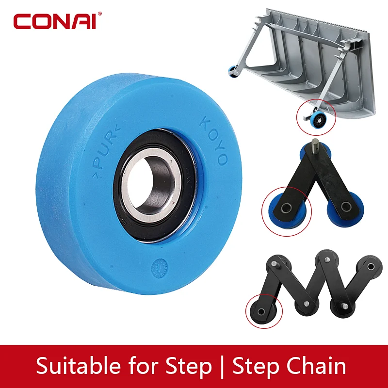 Escalator Step Roller