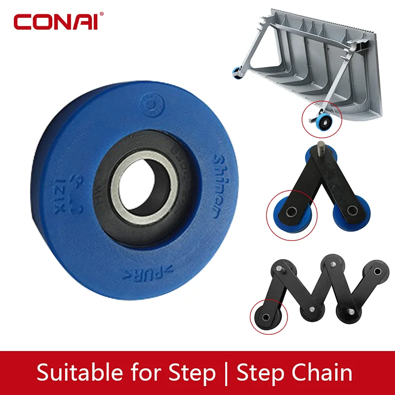 Escalator Step Roller