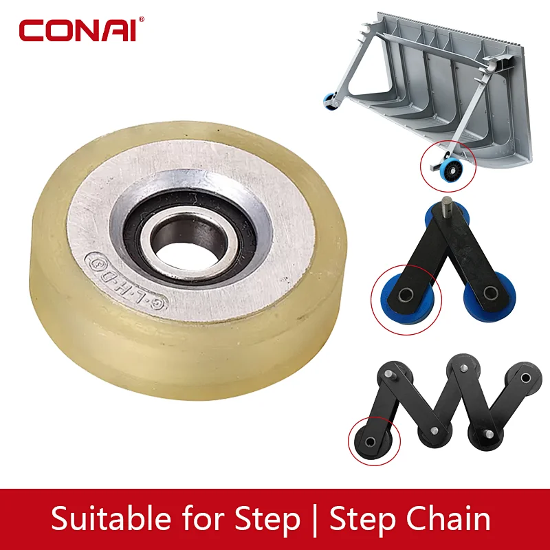Escalator Step Roller