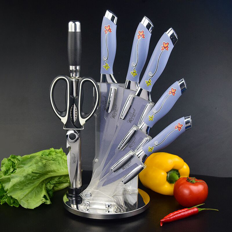 New design stainless steel kitchen knife set chef knife set