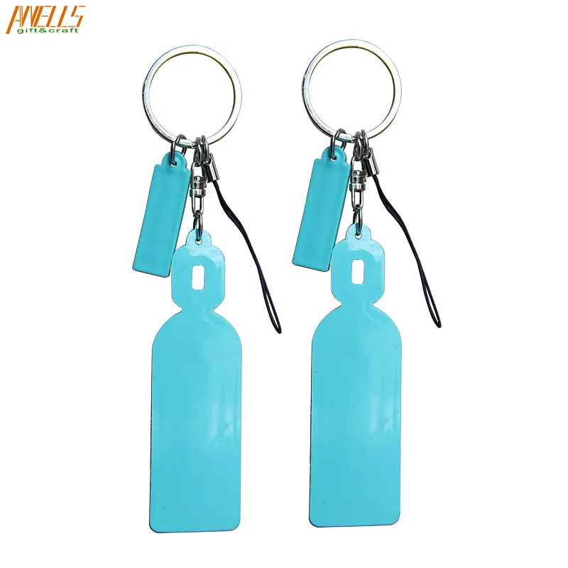 pvc custom 2d keychain