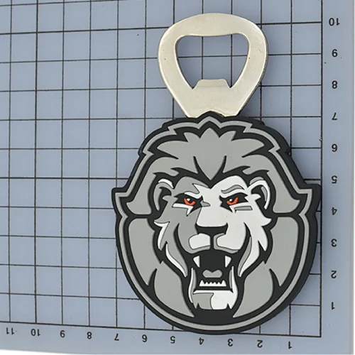 animal soft pvc bottle opener