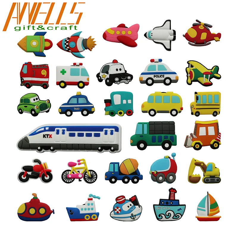 2d pvc fridge magnet