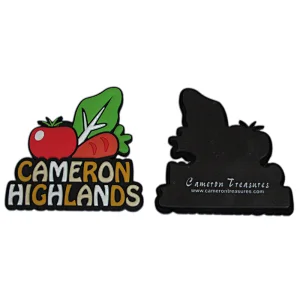 flower pvc fridge magnet