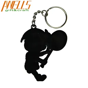 custom soft pvc keychain