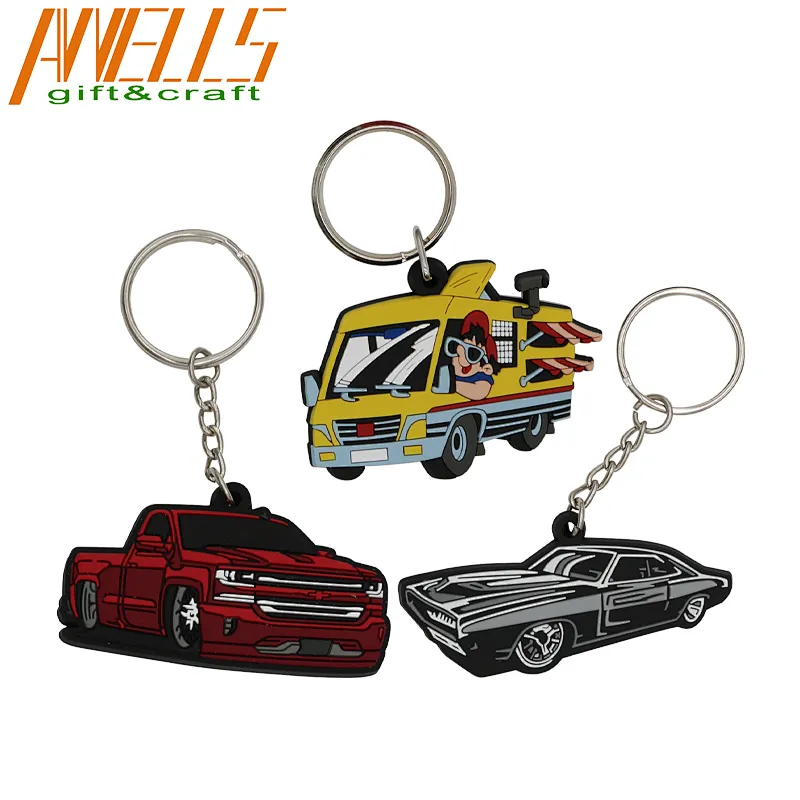 cartoon pvc key chain