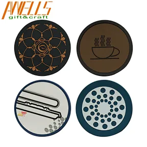 silicone rubber drink coasters