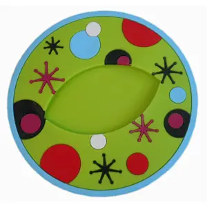 soft pvc cup coasters
