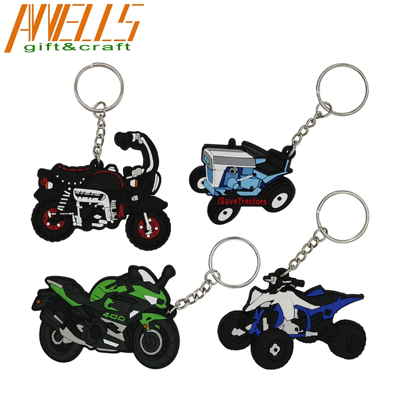 cartoon pvc key chain
